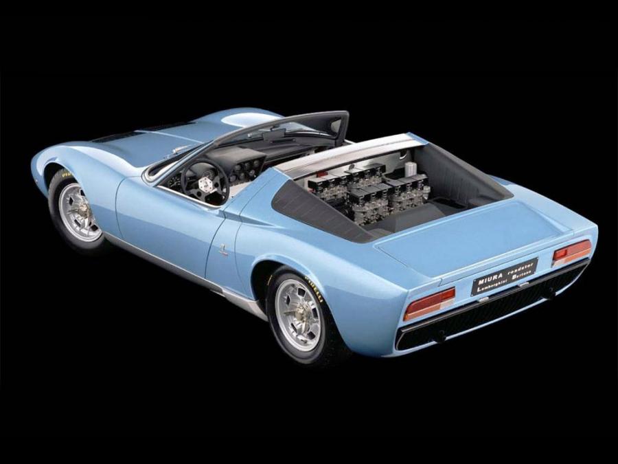  Lamborghini Miura Roadster 1968 года  (фото 30 из 36)